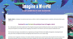 Desktop Screenshot of imagineaworld.net