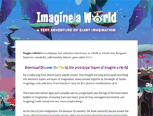 Tablet Screenshot of imagineaworld.net